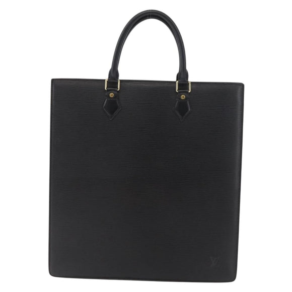 LOUIS VUITTON Epi Sac Plat Hand Bag Black M59082 LV Auth 179937