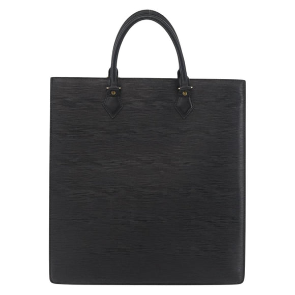 LOUIS VUITTON Epi Sac Plat Hand Bag Black M59082 LV Auth 179937