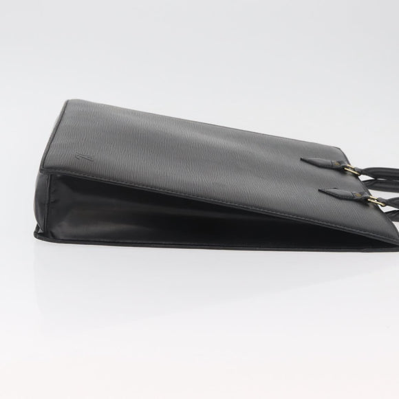 LOUIS VUITTON Epi Sac Plat Hand Bag Black M59082 LV Auth 179937