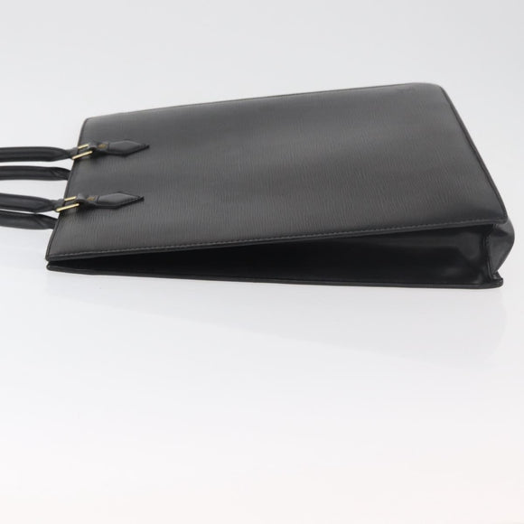 LOUIS VUITTON Epi Sac Plat Hand Bag Black M59082 LV Auth 179937