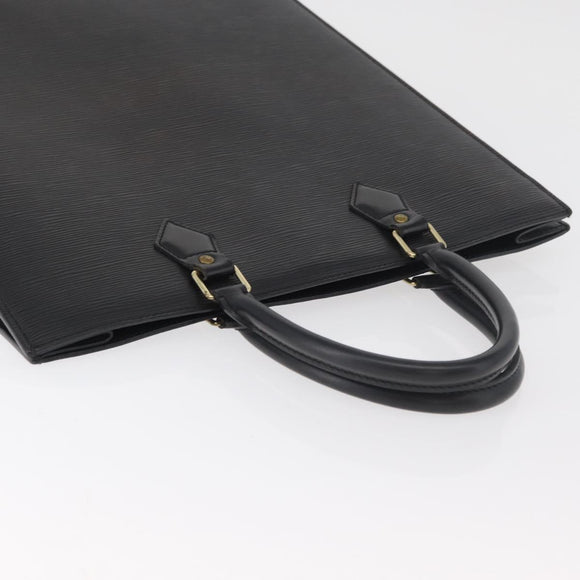 LOUIS VUITTON Epi Sac Plat Hand Bag Black M59082 LV Auth 179937
