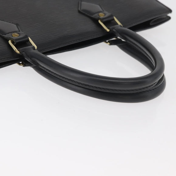 LOUIS VUITTON Epi Sac Plat Hand Bag Black M59082 LV Auth 179937
