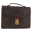 LOUIS VUITTON Monogram Porte Documents Bandouliere Bag M53338 LV Auth 179942-1