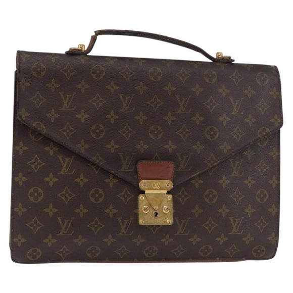LOUIS VUITTON Monogram Porte Documents Bandouliere Bag M53338 LV Auth 179942
