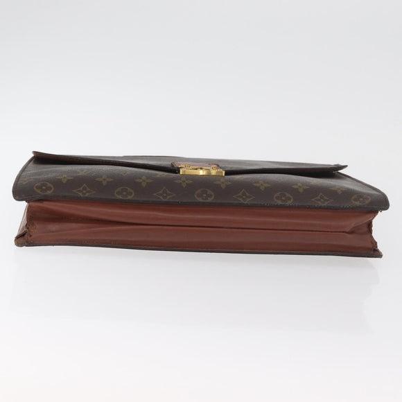 LOUIS VUITTON Monogram Porte Documents Bandouliere Bag M53338 LV Auth 179942