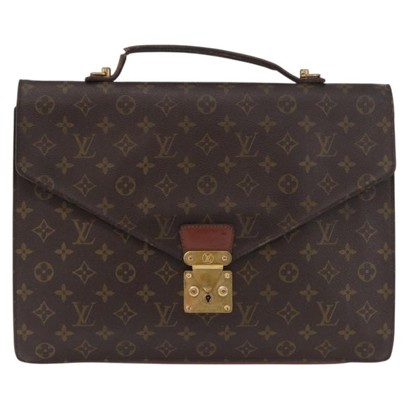 LOUIS VUITTON Monogram Porte Documents Bandouliere Bag M53338 LV Auth 179942