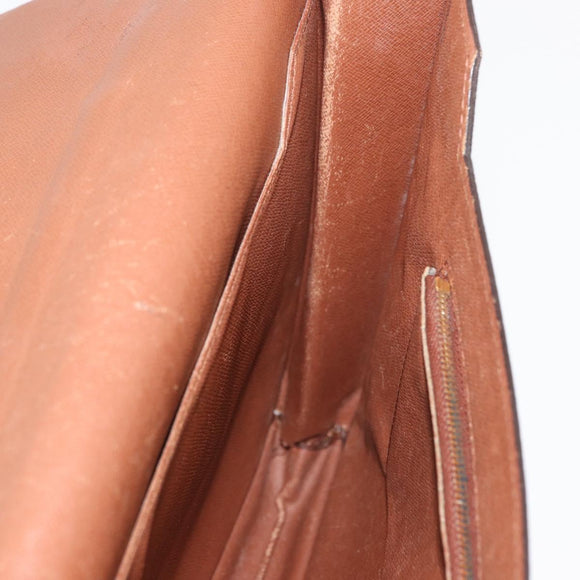 LOUIS VUITTON Monogram Porte Documents Bandouliere Bag M53338 LV Auth 179942