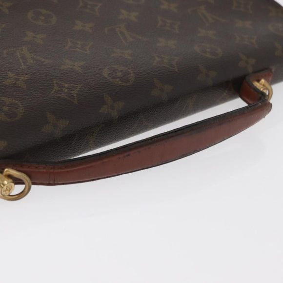 LOUIS VUITTON Monogram Porte Documents Bandouliere Bag M53338 LV Auth 179942