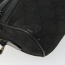 GUCCI GG Canvas Web Sherry Line Bag Black Gold Red 67 01 5654 Auth 179945-11