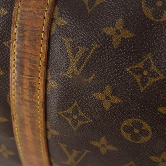 LOUIS VUITTON Monogram Sac Souple 45 Boston Tas M41624 LV Auth 179947