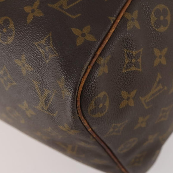 LOUIS VUITTON Monogram Sac Souple 45 Boston Tas M41624 LV Auth 179947