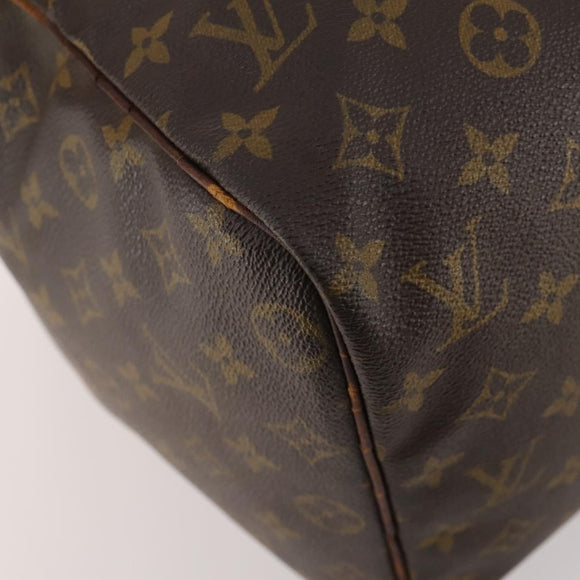 LOUIS VUITTON Monogram Sac Souple 45 Boston Tas M41624 LV Auth 179947