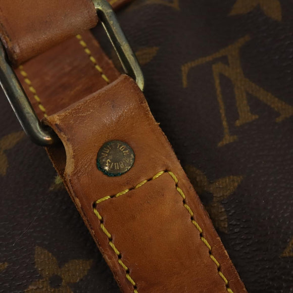 LOUIS VUITTON Monogram Sac Souple 45 Boston Tas M41624 LV Auth 179947