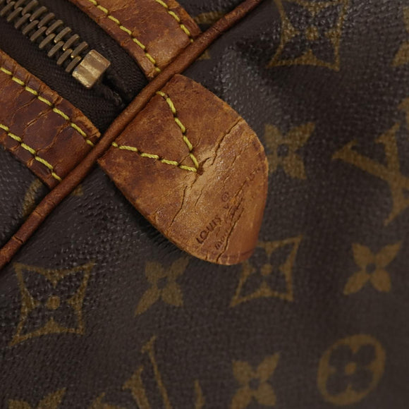 LOUIS VUITTON Monogram Sac Souple 45 Boston Tas M41624 LV Auth 179947
