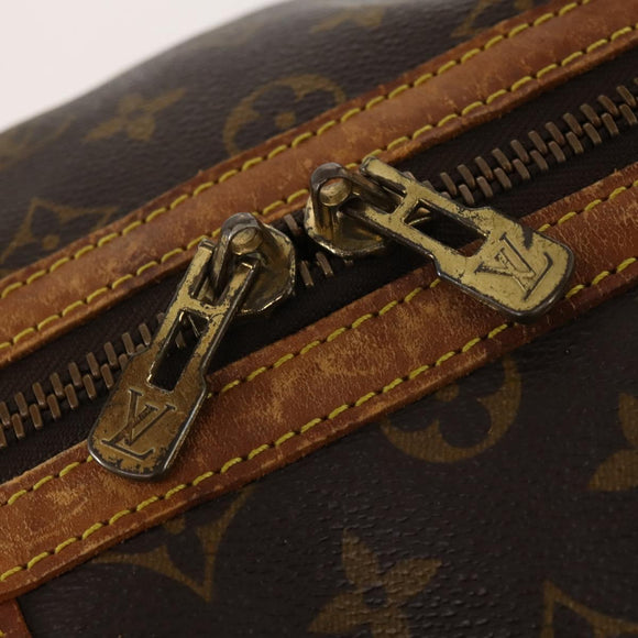 LOUIS VUITTON Monogram Sac Souple 45 Boston Tas M41624 LV Auth 179947