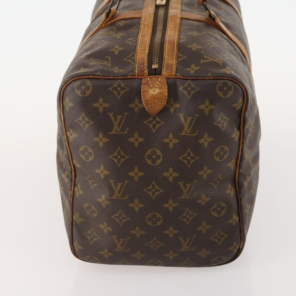 LOUIS VUITTON Monogram Sac Souple 45 Boston Tas M41624 LV Auth 179947