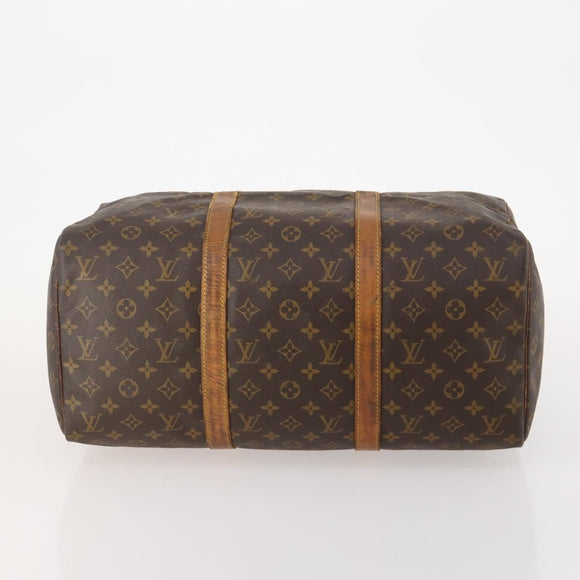 LOUIS VUITTON Monogram Sac Souple 45 Boston Tas M41624 LV Auth 179947