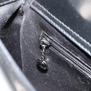 GUCCI Soho Shoulder Bag Patent leather Black Silver Auth 179948-19