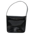 GUCCI Soho Shoulder Bag Patent leather Black Silver Auth 179948-2