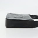 GUCCI Soho Shoulder Bag Patent leather Black Silver Auth 179948-3