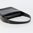 GUCCI Soho Shoulder Bag Patent leather Black Silver Auth 179948-7
