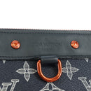 LOUIS VUITTON Monogram Ink Pochette Apollo Clutch Bag Navy M62905 Auth 179951M-8