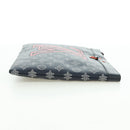 LOUIS VUITTON Monogram Ink Pochette Apollo Clutch Bag Navy M62905 Auth 179951M-4