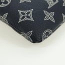 LOUIS VUITTON Monogram Ink Pochette Apollo Clutch Bag Navy M62905 Auth 179951M-7