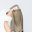 Chloe Nile Hand Bag Leather 2way Beige Gold Auth 179953A-20