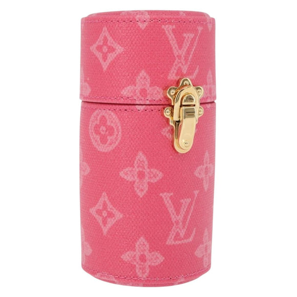 LOUIS VUITTON Monogram Travel Case Accessory Case 100ml Pink LV Auth 179957M