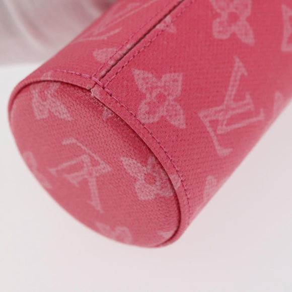 LOUIS VUITTON Monogram Travel Case Accessory Case 100ml Pink LV Auth 179957M