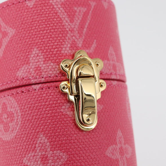 LOUIS VUITTON Monogram Travel Case Accessory Case 100ml Pink LV Auth 179957M