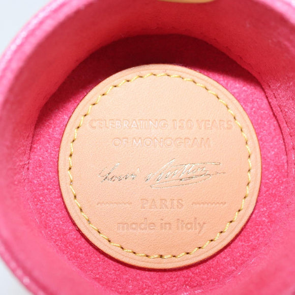 LOUIS VUITTON Monogram Travel Case Accessory Case 100ml Pink LV Auth 179957M