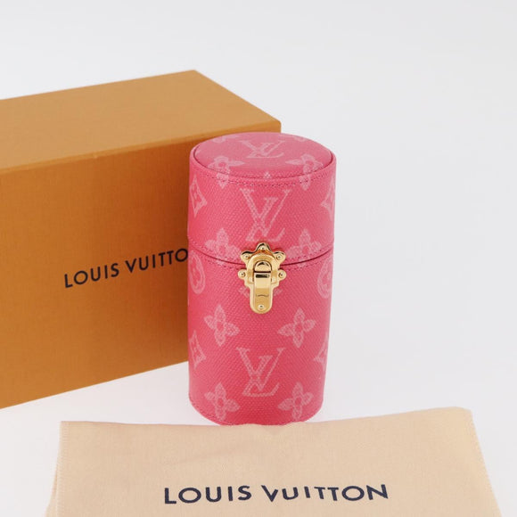 LOUIS VUITTON Monogram Travel Case Accessory Case 100ml Pink LV Auth 179957M