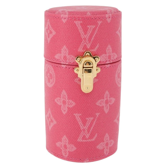 LOUIS VUITTON Monogram Travel Case Accessory Case 100ml Pink LV Auth 179957M