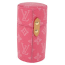 LOUIS VUITTON Monogram Travel Case Accessory Case 100ml Pink LV Auth 179957M-2