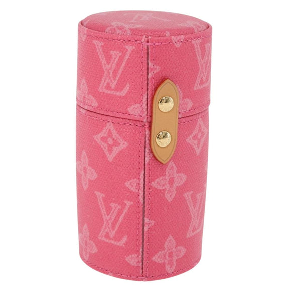 LOUIS VUITTON Monogram Travel Case Accessory Case 100ml Pink LV Auth 179957M