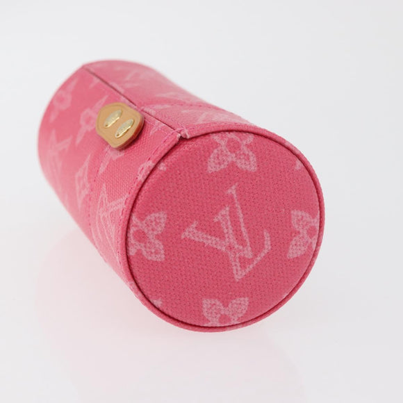 LOUIS VUITTON Monogram Travel Case Accessory Case 100ml Pink LV Auth 179957M