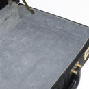 FENDI Zucca Canvas Truhe Schwarz Auth 179960A-19
