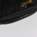 FENDI Zucca Canvas Truhe Schwarz Auth 179960A-7
