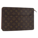 LOUIS VUITTON Monogram Pochette Homme Clutch Bag M51795 LV Auth 179962-1