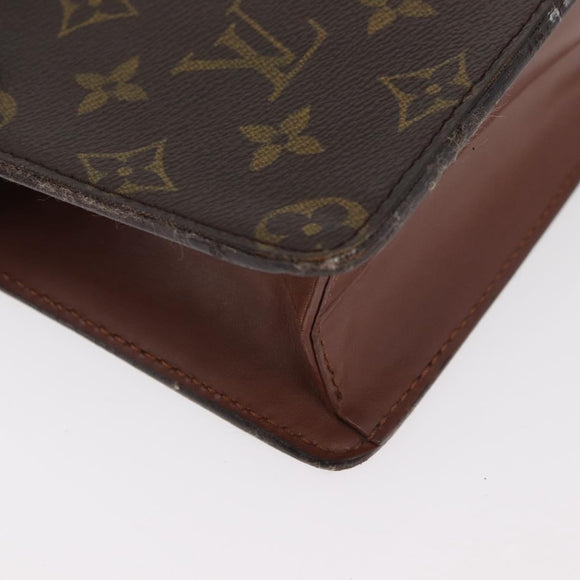 LOUIS VUITTON Monogram Pochette Homme Clutch Bag M51795 LV Auth 179962