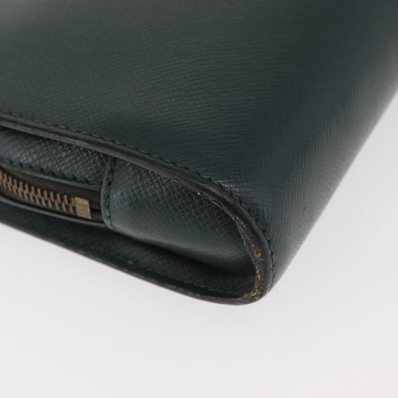 LOUIS VUITTON Taiga Baikal Clutch Bag Epicea M30184 LV Auth 179963