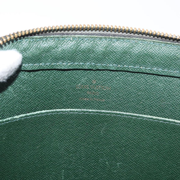 LOUIS VUITTON Taiga Baikal Clutch Bag Epicea M30184 LV Auth 179963