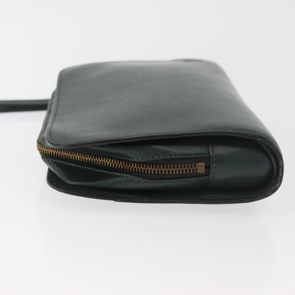 LOUIS VUITTON Taiga Baikal Clutch Bag Epicea M30184 LV Auth 179963