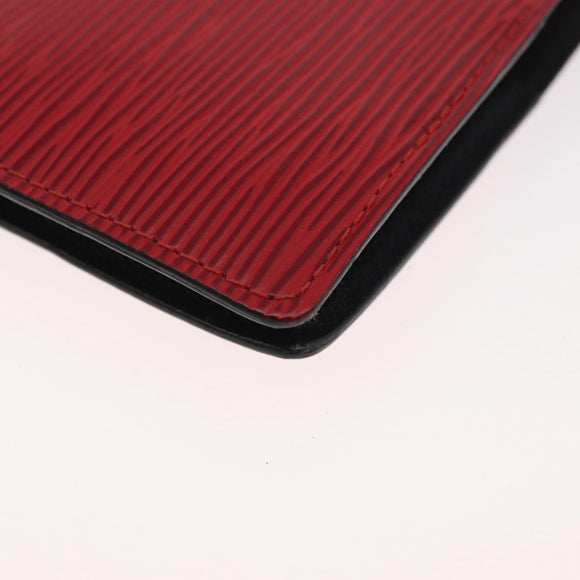 LOUIS VUITTON Epi Agenda PM Dagplannerhoes Rood R20057 LV Auth 179964