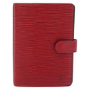 LOUIS VUITTON Epi Agenda PM Dagplannerhoes Rood R20057 LV Auth 179964-13