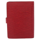 LOUIS VUITTON Epi Agenda PM Dagplannerhoes Rood R20057 LV Auth 179964-2
