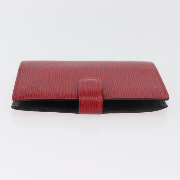 LOUIS VUITTON Epi Agenda PM Dagplannerhoes Rood R20057 LV Auth 179964