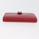 LOUIS VUITTON Epi Agenda PM Dagplannerhoes Rood R20057 LV Auth 179964-4